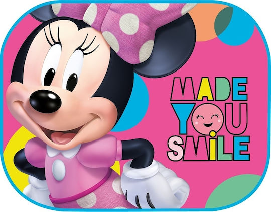 Seven Car Side Sunshades with Suction Cup Minnie 44x35cm 2pcs
