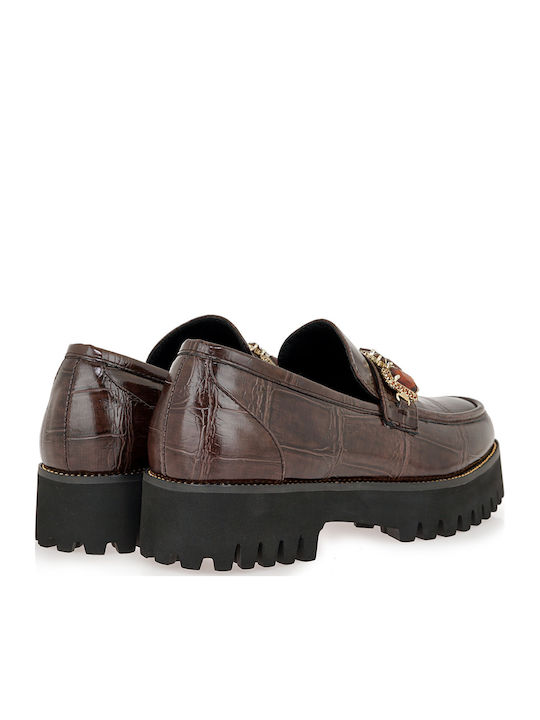 Дамски Loafers в Кафяв Цвят