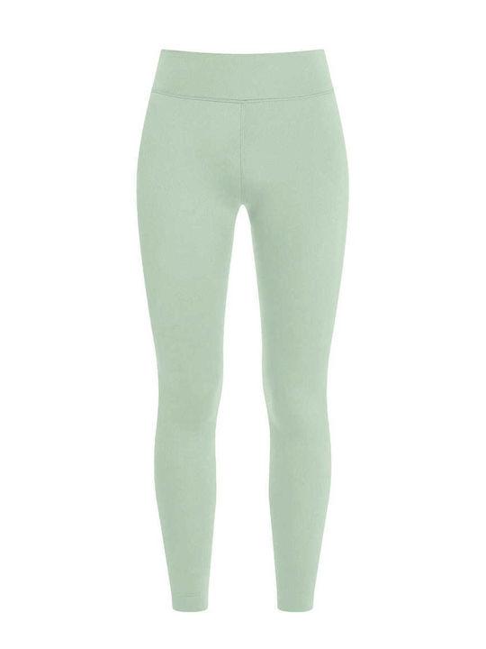 Ежедневна Женски легинси Високоталирани Light Green