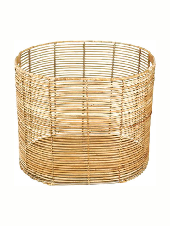 Polihome Napa Decorative Basket Wicker 44x34x37cm