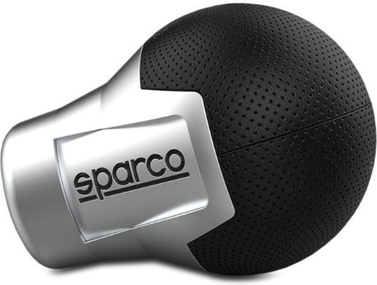 Sparco Бутон за скорост Roma Aluminium Кожа Универсален
