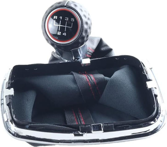 Leder Luxe Leder Schaltknauf Manschette 6-Gang GTI Volkswagen Golf 5 6 Jetta