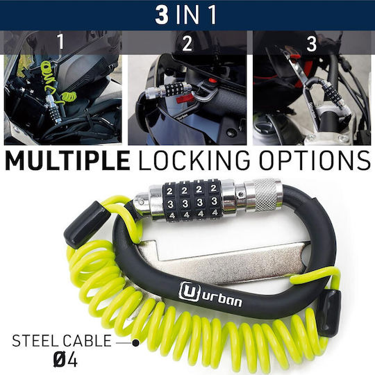 Urban Κλειδαριά Κράνους Carabiner Ur140