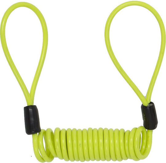 Auvray 150cm Motorcycle Lock Reminder Cable in Yellow