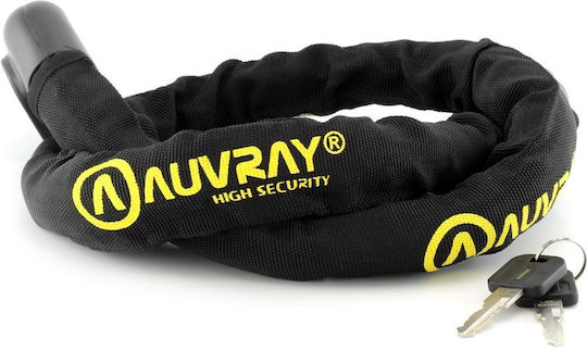 Auvray Articule Joint Motorcycle Anti-Theft Chain with Lock ATCG100AUV