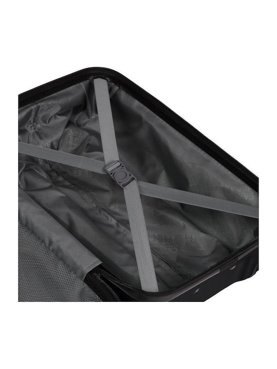 CAT Nexus Koffer Kabine Hart Schwarz mit 4 Räder Höhe 55cm
