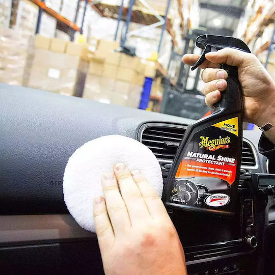 Meguiar's Natural Shine Protectant Cleaning / Polishing and Protective Spray for Car Dashboard 473ml