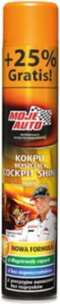 Moje Auto Σπρέι Γυαλίσματος για Ταμπλό Αυτοκινήτου με Άρωμα Βανίλια 750ml