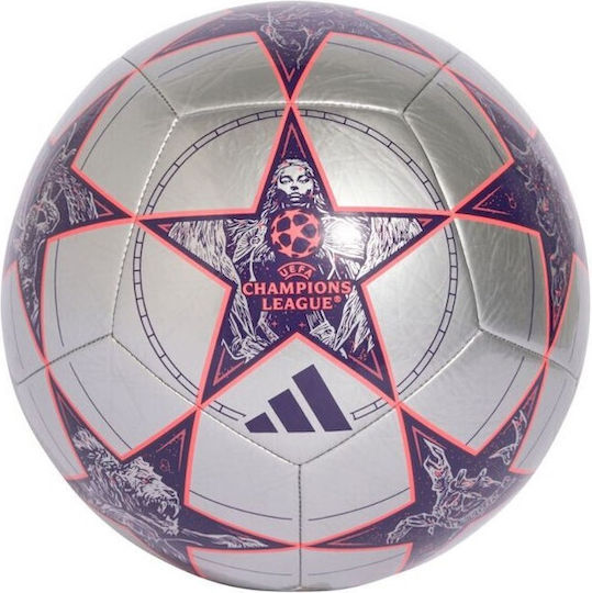 adidas Uefa Champions League Club Soccer Ball Silver