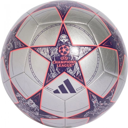 adidas Uefa Champions League Club Soccer Ball Silver