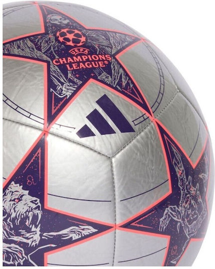 adidas Uefa Champions League Club Soccer Ball Silver