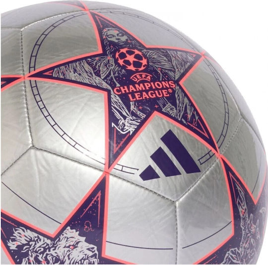 adidas Uefa Champions League Club Soccer Ball Silver