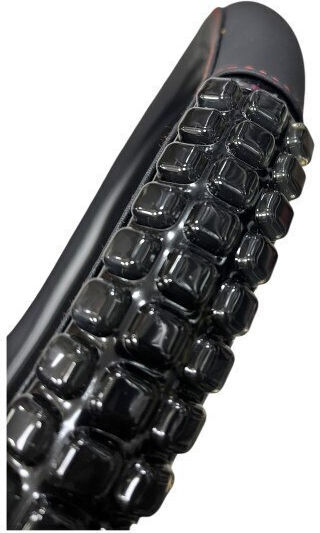 Husă Volan Auto cu Diametru 38cm Din Piele Negru cu Cusătură Neagră