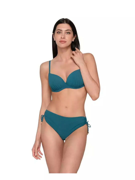 Bikini Slip Petrol Blue