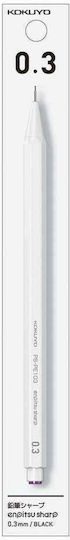 Mechanischer Bleistift Weiß Enpitsu Sharp Kokuyo 0.3 Mm