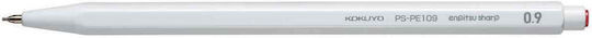 Mechanical Pencil White Enpitsu Sharp Kokuyo 0.9 Mm
