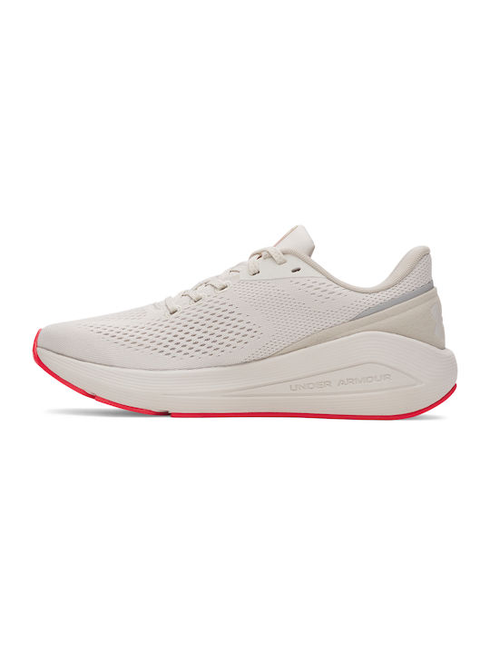 Under Armour Sonic 7 Γυναικεία Running Μπεζ