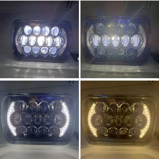 Raistar Rechteckς Scheinwerfer Auto LED 90W 19cm 1Stück