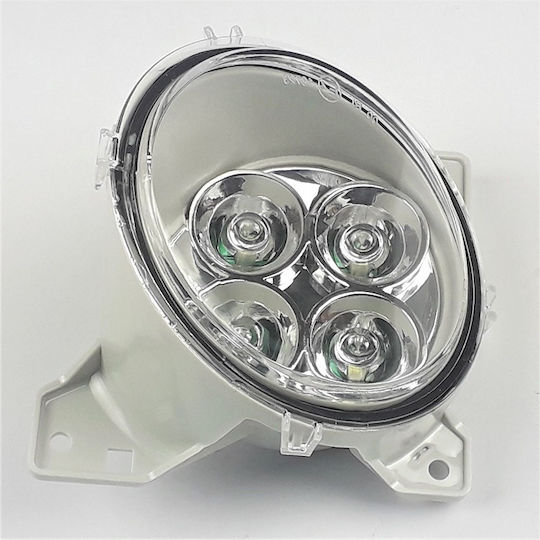 Mars Tech Кръгъл Фар За Автомобил LED Mercedes-Benz R 24V 6.3W с Бяло Осветление 1 Брой