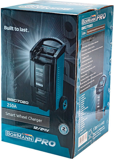 Bormann BBC7020 Car Battery Charger & Maintainer 12/24V