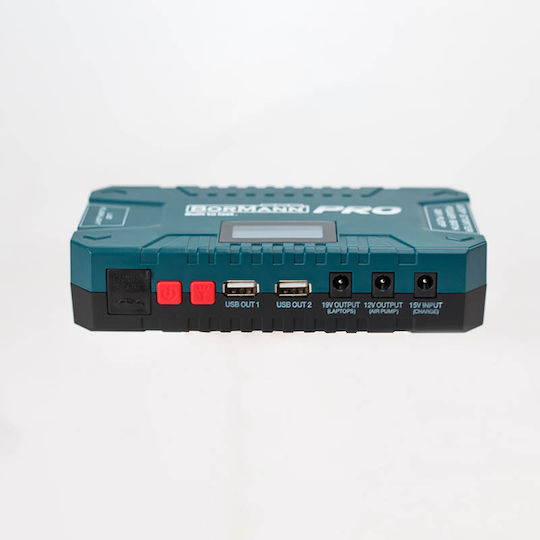 Bormann Pro BBC8520 Φορητός Εκκινητής Μπαταρίας Αυτοκινήτου 12000mAh με Power Bank / USB / Φακό 12V