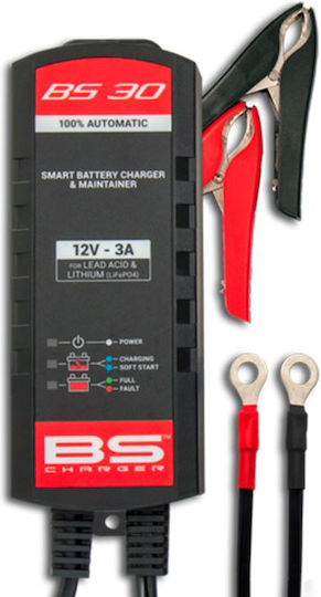 BS BS30 Φορτιστής Μπαταρίας Αυτοκινήτου 12V