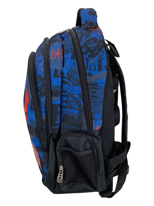 Gim School Backpack Elementary Blue 30 Litre 30 x 28 x 48 cm