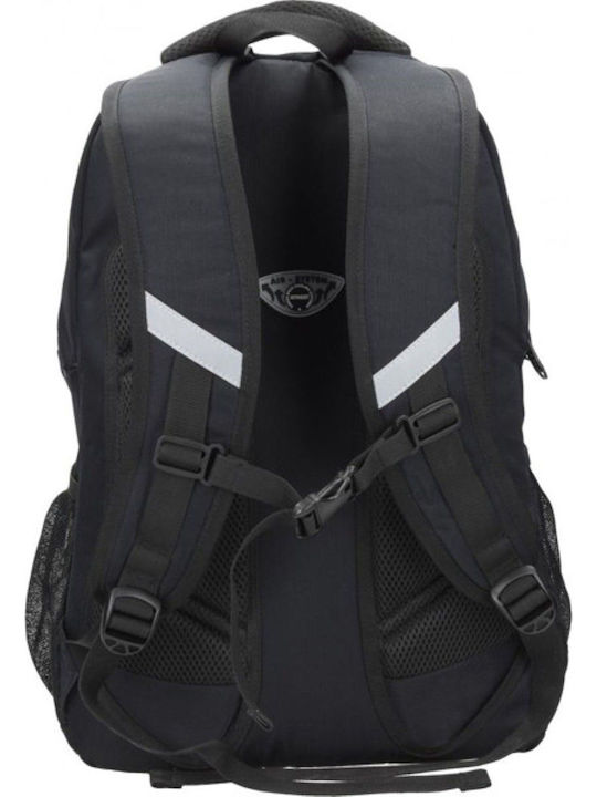 Street Doubler School Bag Backpack Junior High-High School Black with Water Bottle Holder
