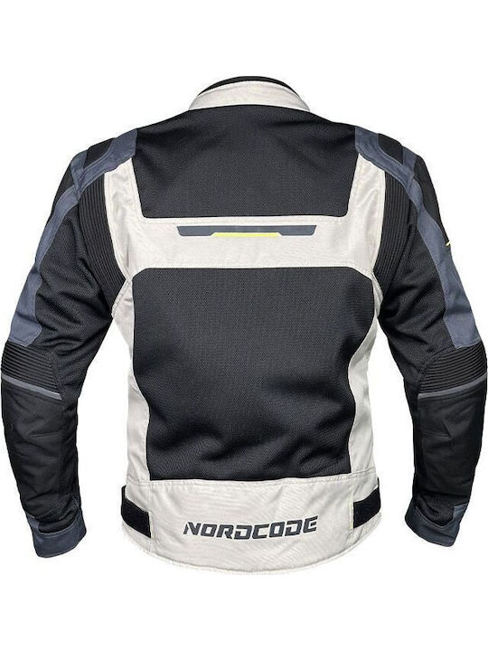 Nordcode Escape Summer Men's Motorcycle Jacket Cordura Black/Grey/Blue