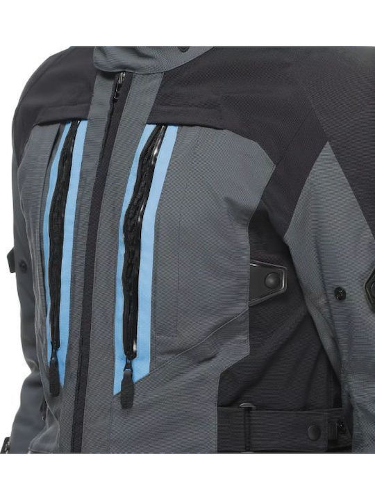 Dainese Mangen Absoluteshell Pro Ανδρικό Μπουφάν Μηχανής 4 Εποχών Αδιάβροχο Ebony/Black