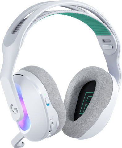 Logitech G522 Lightspeed Drahtlos Über Ohr Gaming-Headset mit Bluetooth / USB Verbindung Weiß für PC / PS5