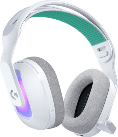 Logitech G522 Lightspeed Drahtlos Über Ohr Gaming-Headset mit Bluetooth / USB Verbindung Weiß für PC / PS5