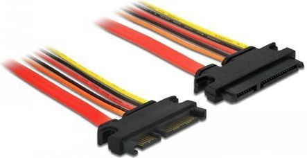 DeLock 22-Pin SATA III to 22-Pin SATA III Cable 0.1m Multicolour (84917)