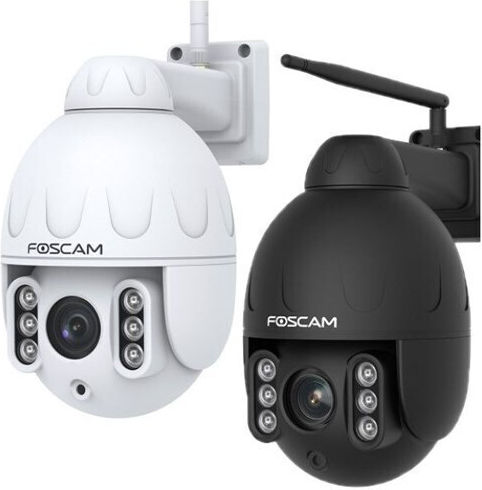 Foscam SD4 IP Κάμερα Παρακολούθησης Wi-Fi Full HD+ 4MP Αδιάβροχη με Αμφίδρομη Επικοινωνία και Φακό 2.8-12mm