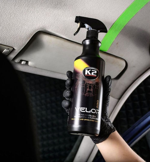 K2 Velor Pro Spray Curățare Tapițerie Auto 1l