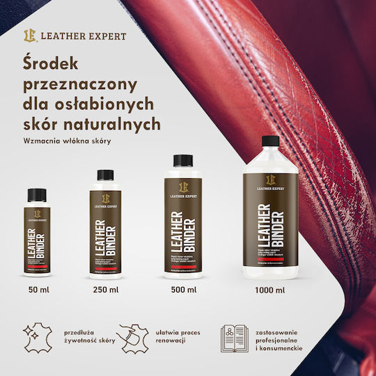 Leather Expert Υγρό Καθαρισμού για Δερμάτινα Μέρη Αυτοκινήτου 250ml