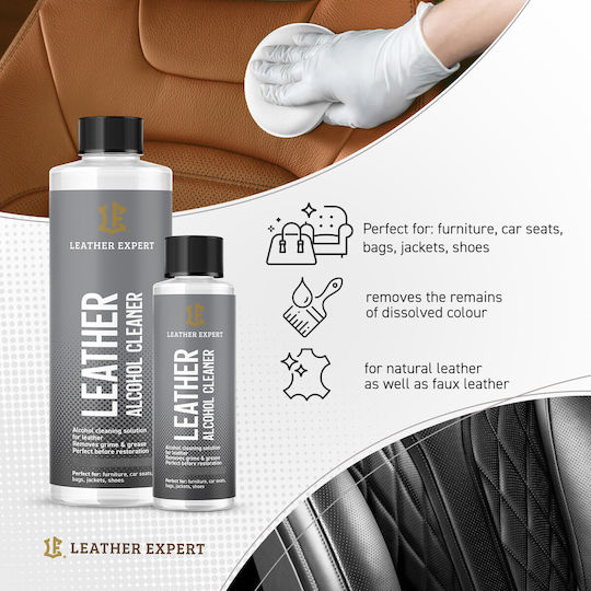 Leather Expert Υγρό Καθαρισμού και Προστασίας για Δερμάτινα Μέρη Αυτοκινήτου 250ml