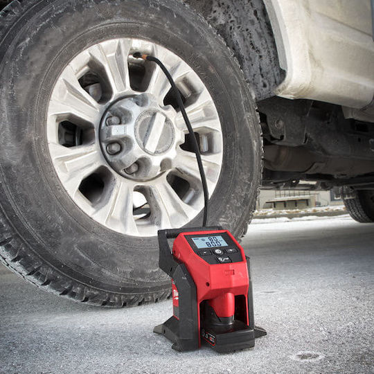 Milwaukee Car Tire Pump M12 Bi0 Sub Compact 120PSI 12V (Without Battery)