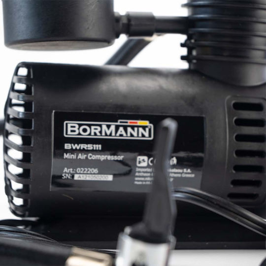 Bormann Car Tire Pump BWR5111 260PSI with Cable 12V