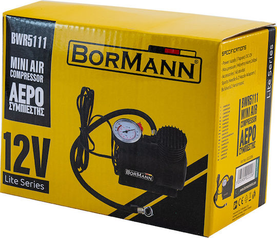 Bormann Car Tire Pump BWR5111 260PSI with Cable 12V