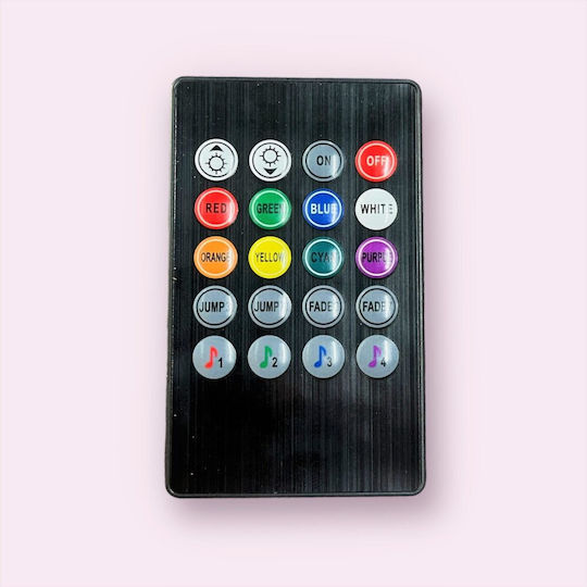 Fir Neon LED RGB Idealstore Conexiune USB Alimentare 5V Lungime 7m Include Ștecher de Conexiune Vine cu Telecomandă Ușor de Instalare