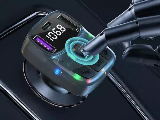 FM предавател за кола с Bluetooth / USB