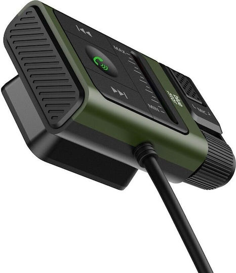 Blue Star FM Transmitter Autovehicul cu Bluetooth / USB