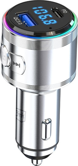 3MK FM Car Transmitter with USB / Bluetooth