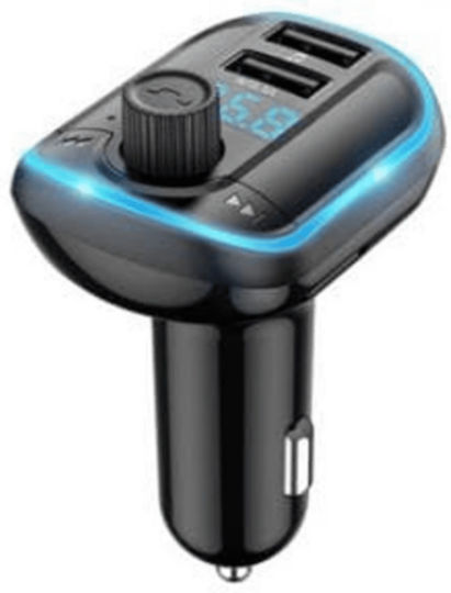 FM Transmitter Αυτοκινήτου S8 με USB / Bluetooth 3.1A