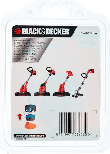 Black & Decker Brush Cutter Trimmer Line 1.6mm 10m A6481
