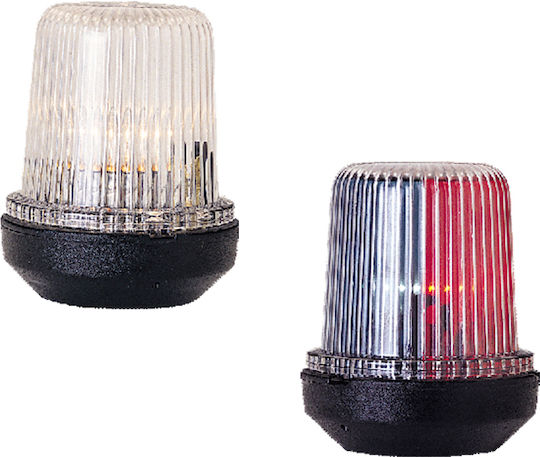 Lalizas Classic Led 12 Boat Light Without Pole Overhead Light with Black Shell Tricolor 72167