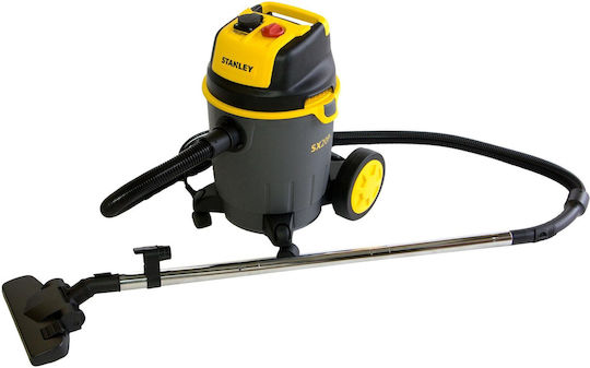 Stanley Σκούπα Υγρών / Στερεών 1200W με Πλαστικό Κάδο 20lt Μαύρη