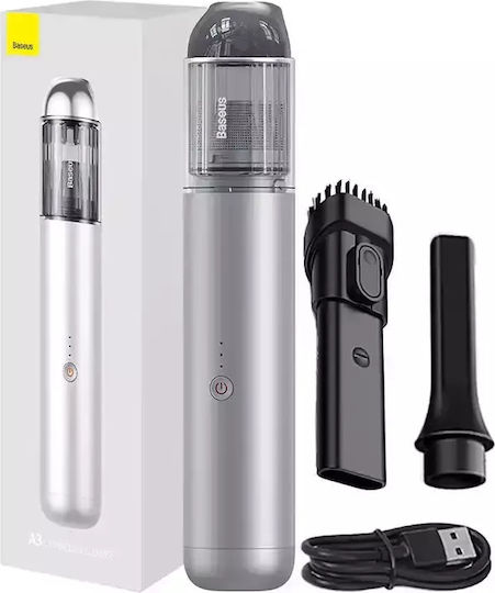 Baseus A3 Car Handheld Vacuum Dry Vacuuming with Power 135W Rechargeable 12V Gray