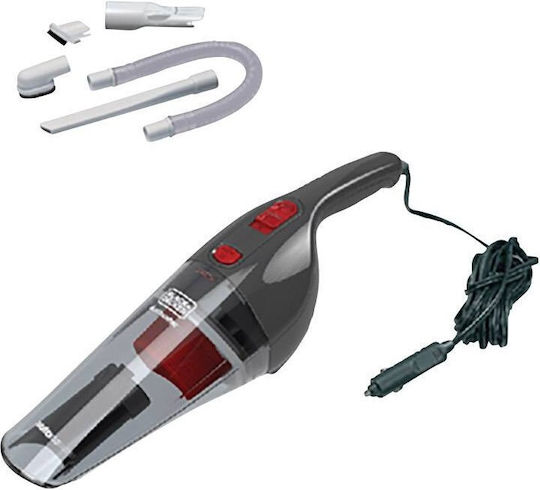 Black & Decker Σκουπάκι Αυτοκινήτου με Καλώδιο Αναπτήρα 12V 12.5W